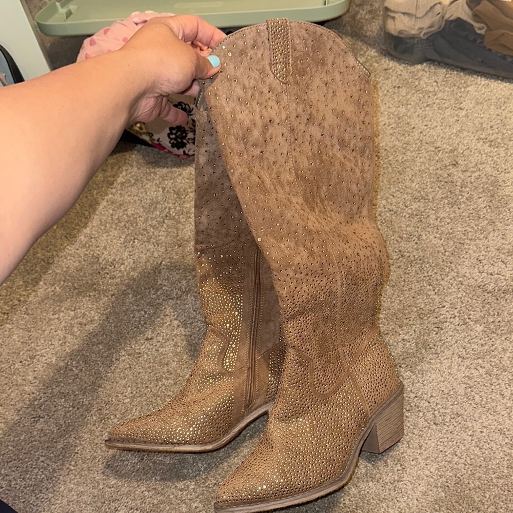 Rhinestone Cowboy Boots